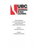 Economía de la Educación. Investigación gasto educativo