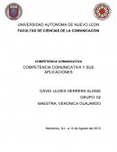 Competencia comunicativa y sus aplicaciones