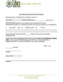 DECLARACIÓN JURADA DE PROPIEDAD