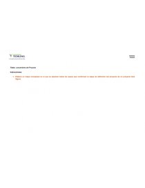 Lanzamiento del Proyecto Instrucciones:. Página 1