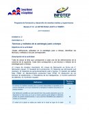 Modulo # 14: LA ESTRATEGIA JUSTO A TIEMPO