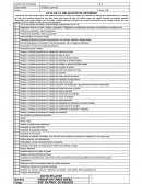 Acta de inducción y obligación de informar