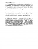 Estrategia Defensiva.