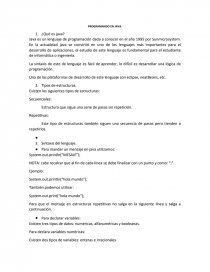 Programacion en java,. Página 1