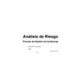 Gestion de riesgos.