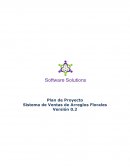 Plan de Proyecto Sistema de Ventas de Arreglos Florales