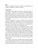 ESTUDIO DE MERCADO DE MIEL DE ABEJA EN LAS PROVINCIAS DE PICHINCHA