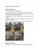 PAUSAS PARA EL TUNEL DE CARPIO
