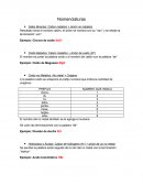 Enlaces Quimicos. Nomenclaturas