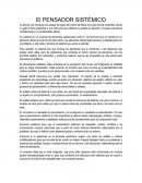 El PENSADOR SISTÉMICO