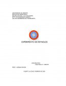 DIAGRAMA Y DESCRIPCIÓN DEL EQUIPO MATERIALES Y SUSTANCIAS