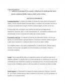 Conceptos basicos de microeconomia. AGENTES ECONOMICOS