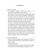 LA MARIHUANA Origen de la droga: