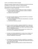 Problemas de Interés Compuesto.