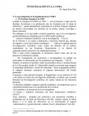 La investigación en la legislación de la USMA