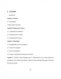 PLAN ESTRATEGICO PARA LA ADMINISTRACION DE LAS RECAUDACIONES DE LOS TRIBUTOS DEL GAD DEL CANTON MOCACHE, PROVINCIA DE LOS RIOS. Página 29