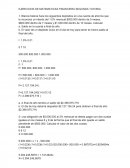 EJERCICIOS DE MATEMATICAS FINANCIERA SEGUNDA TUTORIA