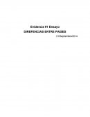 Diferencias entre paises