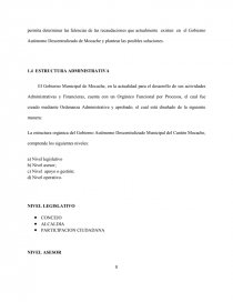PLAN ESTRATEGICO PARA LA ADMINISTRACION DE LAS RECAUDACIONES DE LOS TRIBUTOS DEL GAD DEL CANTON MOCACHE, PROVINCIA DE LOS RIOS. Página 8