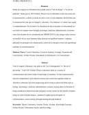 Teoría Cibernética.