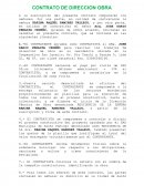 CONTRATO DE DIRECCION OBRA