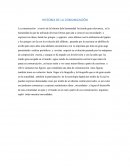 HISTORIA DE LA COMUNICACIÓN