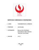 SERVICIOS COBRANZAS E INVERSIONES ANALISIS EXTERNO