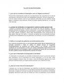 TALLER DE MACROECNOMÍA.