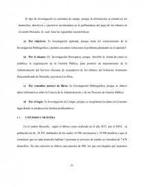 PLAN ESTRATEGICO PARA LA ADMINISTRACION DE LAS RECAUDACIONES DE LOS TRIBUTOS DEL GAD DEL CANTON MOCACHE, PROVINCIA DE LOS RIOS. Página 21