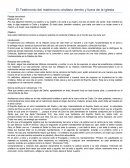 El Testimonio del matrimonio cristiano dentro y fuera de la iglesia