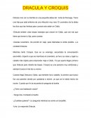 DRACULA Y CROQUIS