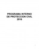 Programa interno proteccion civil