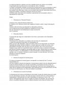 La empresa productiva a analizar es de una compañía minera que cuenta con una planta Concentradora para la producción de concentrado de cobre y molibdeno.