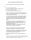 Servicio al cliente.