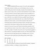 Tabla de distribucion de frecuencias.