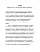 Diferenciacion y caracterizacion de competencias