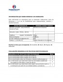 INFORMACIÓN QUE DEBEN BRINDAR LOS EGRESADOS