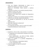 Adolescencia y juventud