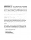 Aportación inicial al caso.“Educar bien o ser rentables”