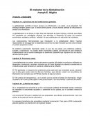 El malestar de la globalizacion. La promesa de las instituciones globales