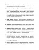 Codigo Sanitario,glosario