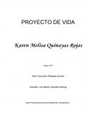MODELO - PROYECTO DE VIDA