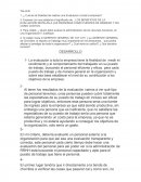 Taller ¿Cual es la finalidad de realizar una evaluacion a toda la empresa?