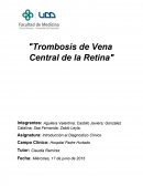 Trombosis de Vena Central de la Retina