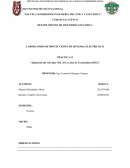 LABORATORIO DE PROTECCIONES DE SISTEMAS ELÉCTRICOS II PRÁCTICA #2