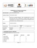 INFORME MENSUAL DE ACTIVIDADES COGESTOR SOCIAL