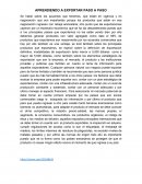 APRENDIENDO A EXPORTAR PASO A PASO