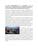 EL PAPEL TRANSFORMADOR DE LA TECNOLOGÍA EN LA PRODUCTIVIDAD Y COMPETITIVIDAD DE LAS EMPRESAS COLOMBIANAS