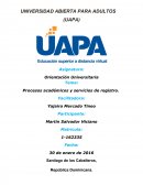 Procesos académicos y servicios de registro