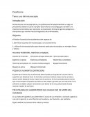 Preinforme Tema: uso del microscopio